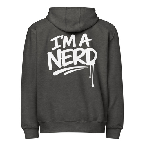 n3xt level | I'm a Nerd Zip up hoodie
