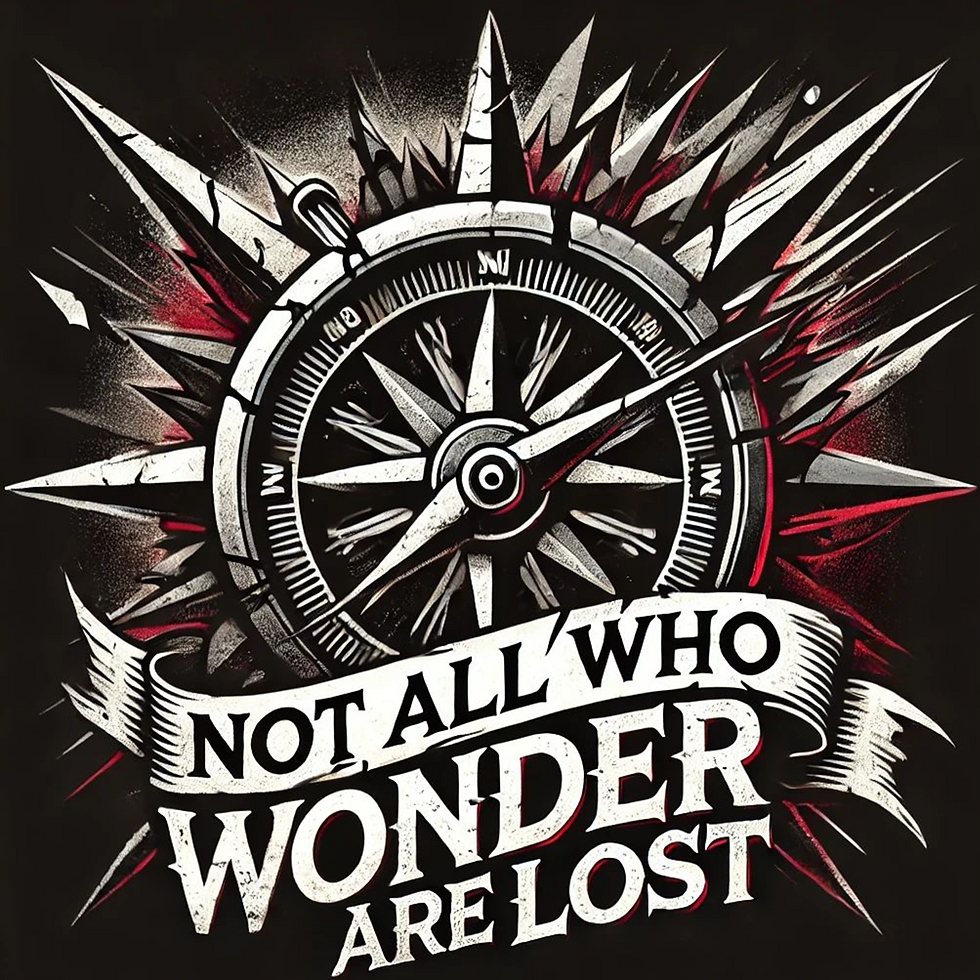 Not all who wonder are lost Teeshirt