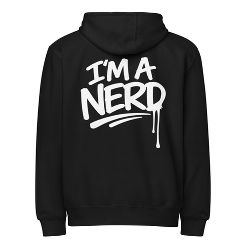 n3xt level | I'm a Nerd Zip up hoodie
