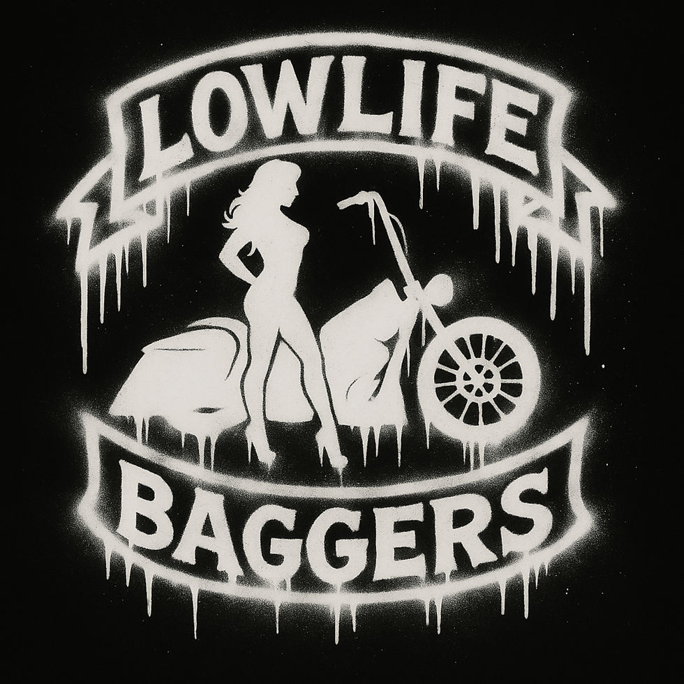 WHITE LOWLIFE BAGGERS
