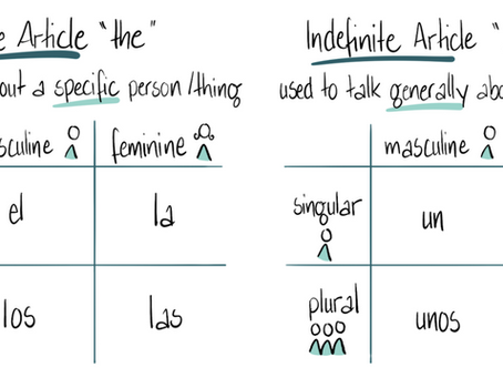 A Grammar Moment: Definite and Indefinite Articles