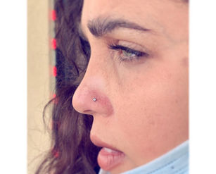 Nostril Piercing by Mousey at Fine Ink Dr. Phillips