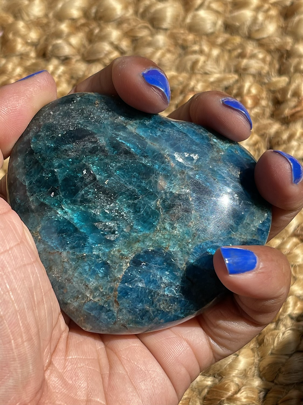 Thumbnail: Blue Apatite Heart 
