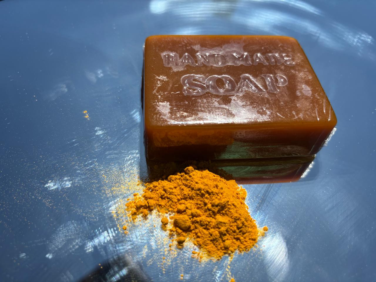 Tumeric handmade soap