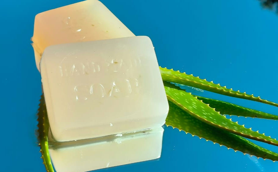 Aloe handmade soap