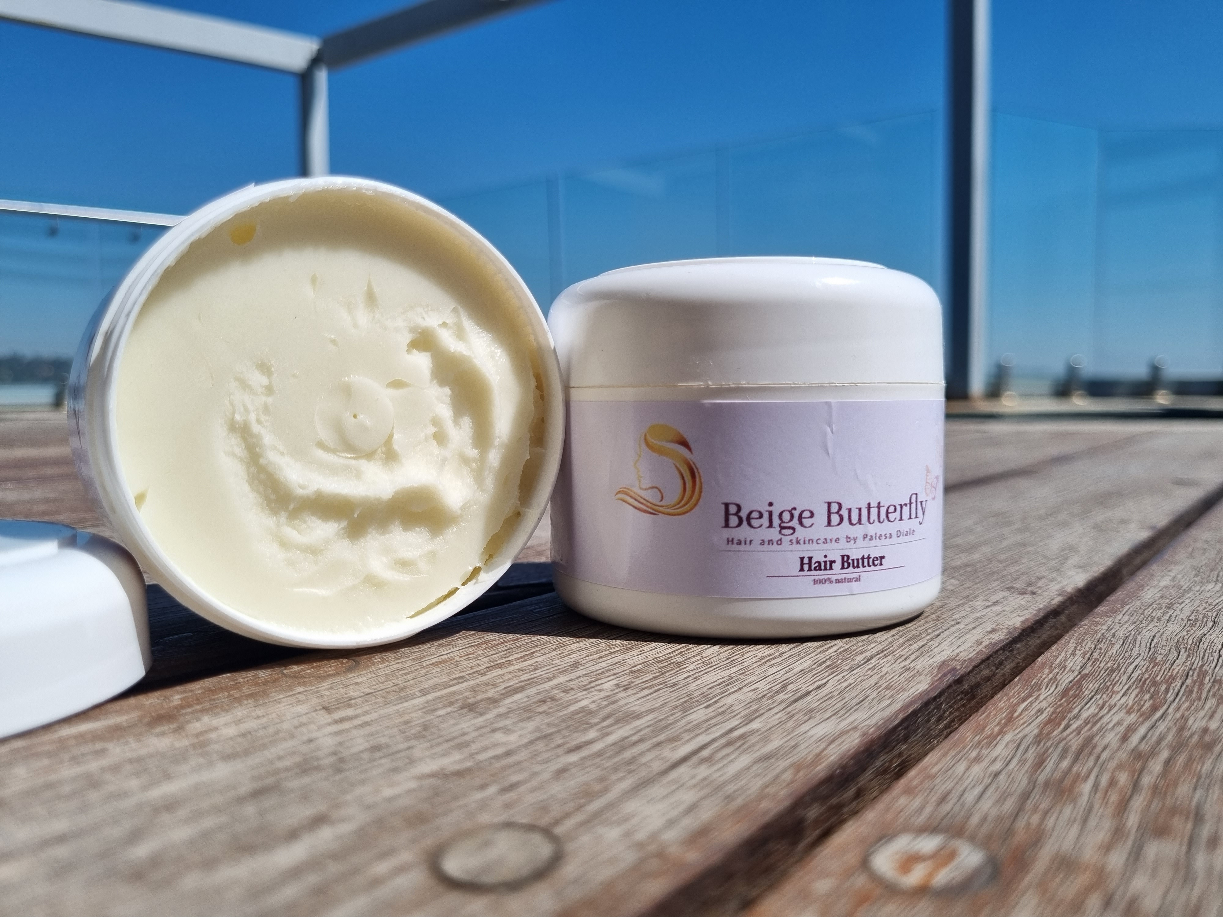 Whipped hair butter
