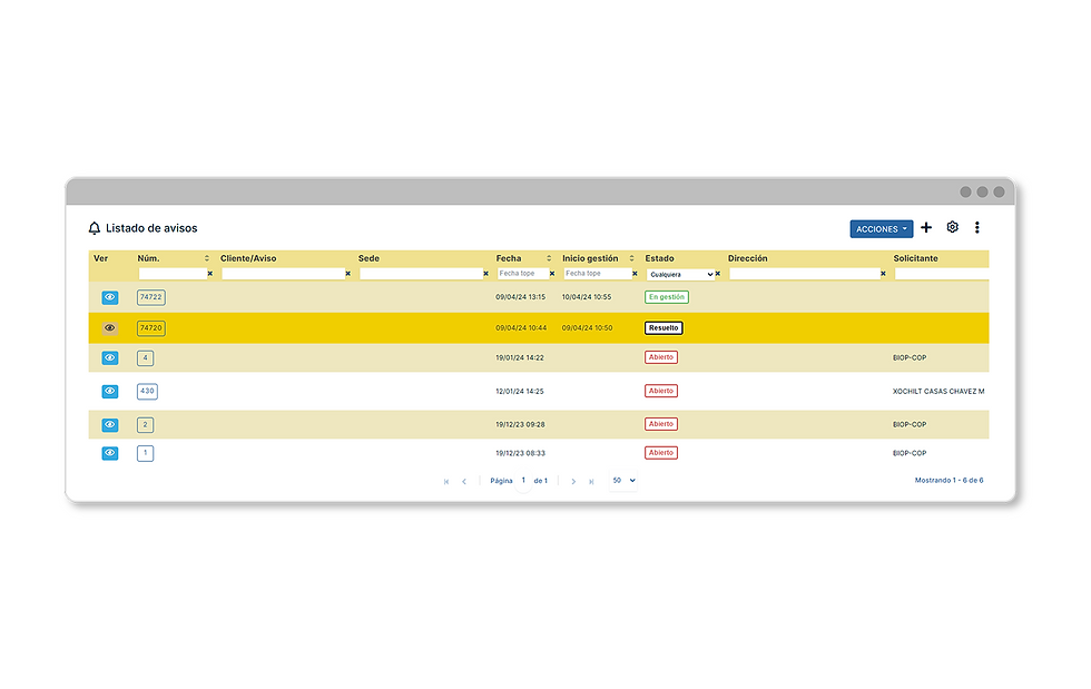 iGEO ERP Serviindustriales - Control de Plagas