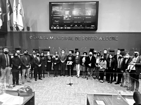 Câmara de Porto Alegre homenageia 50 anos da Agapan