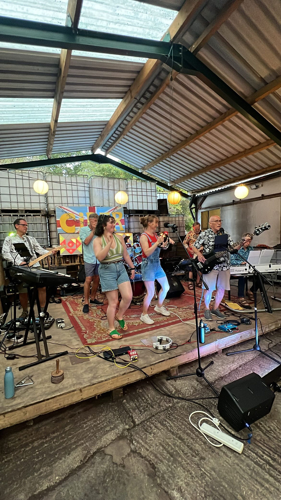 Live music from Rough & Ready, Food from Popsthaikitchen