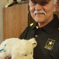 Mike and Puppy