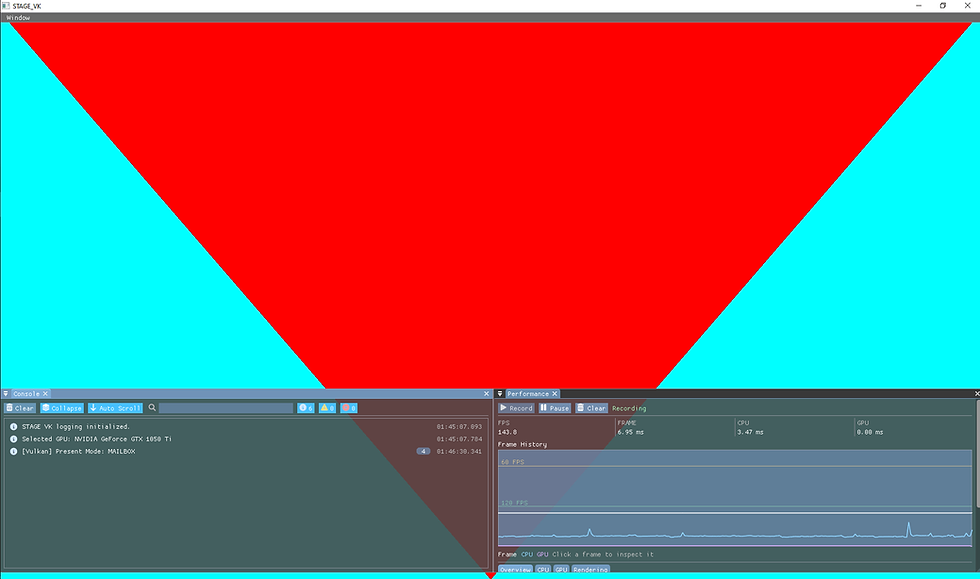 STAGE VK - First Graphics Pipeline