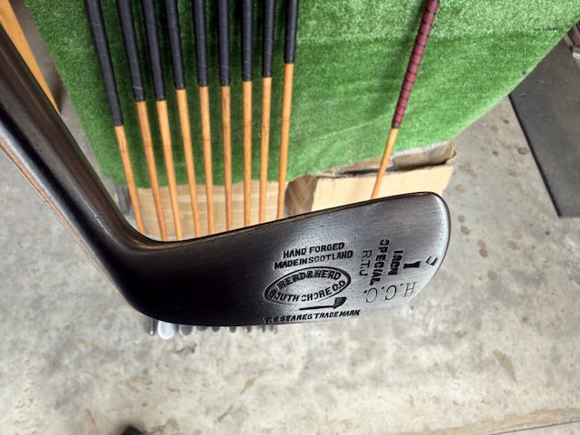 Thumbnail: Tom Stewart RTJ Dot faced matched irons