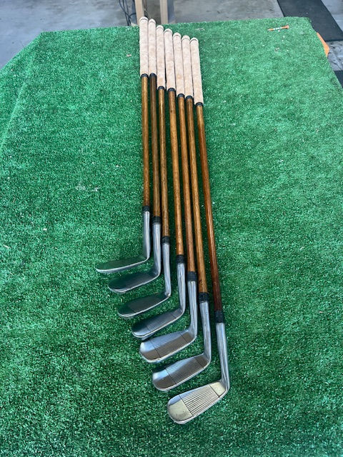 Thumbnail: Tom Stewart Line Face irons with Jigger 7x