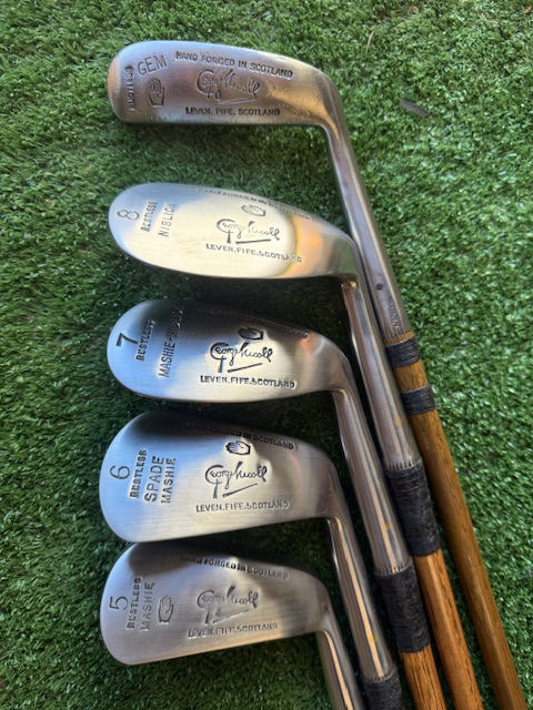 Thumbnail: George Nicolls rare Musselback irons