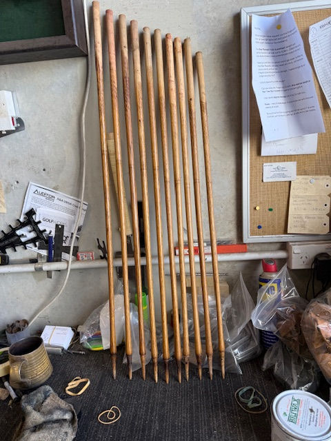 Thumbnail: Tom Stewart RTJ Dot faced matched irons