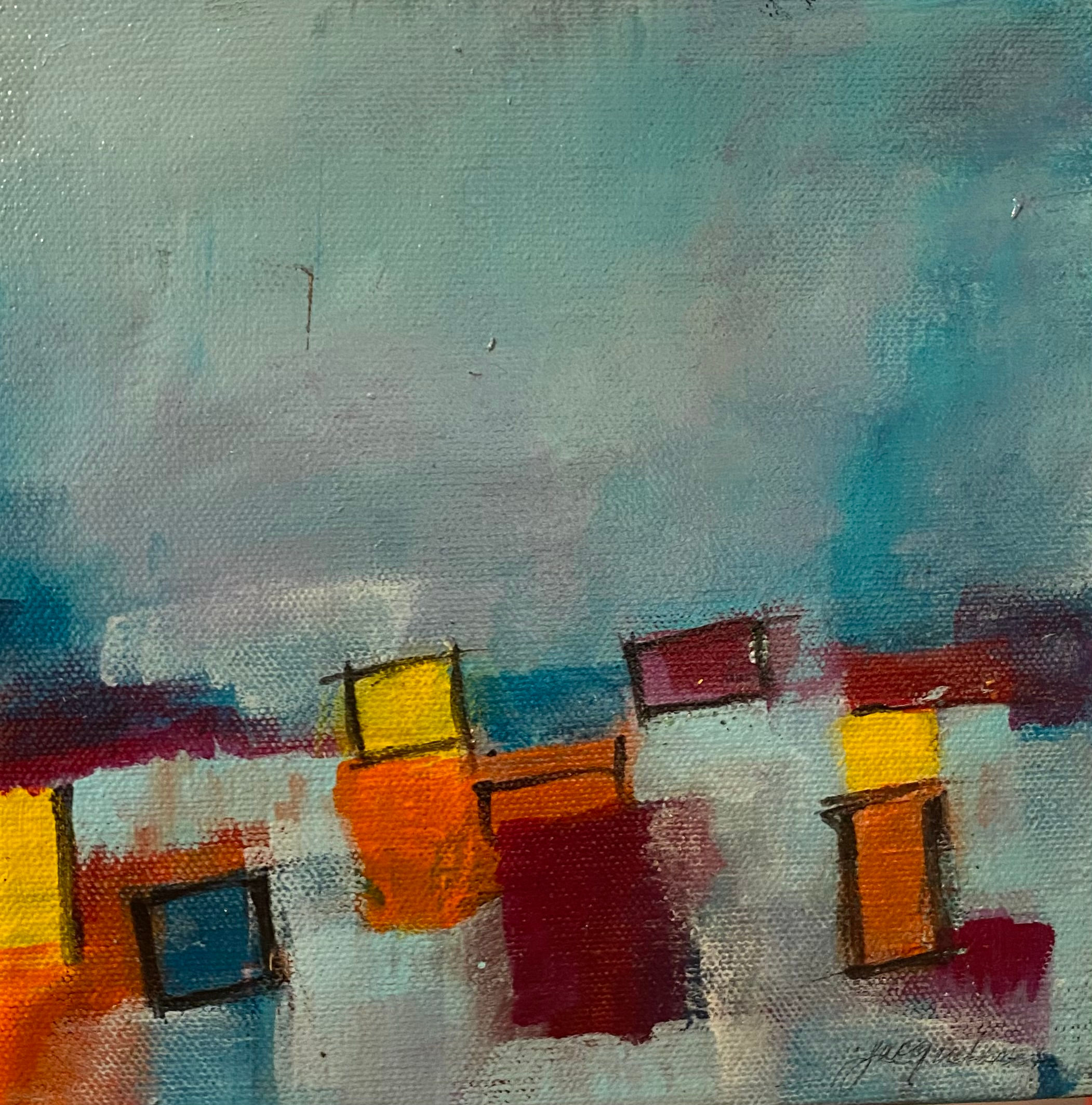 Yellow Squared (8x8)