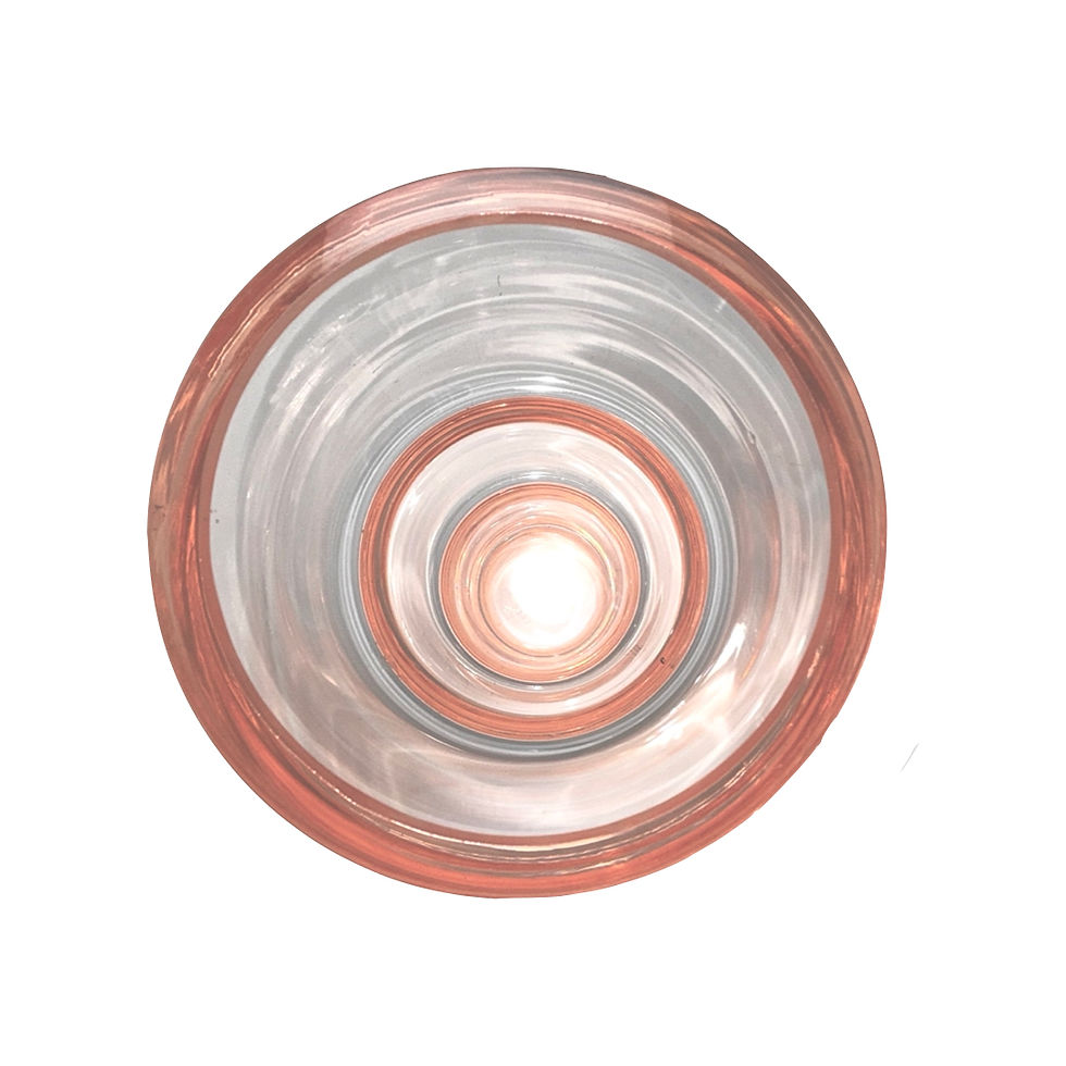 Thumbnail: 1930s Danish Art Deco Pink Glass Vase.