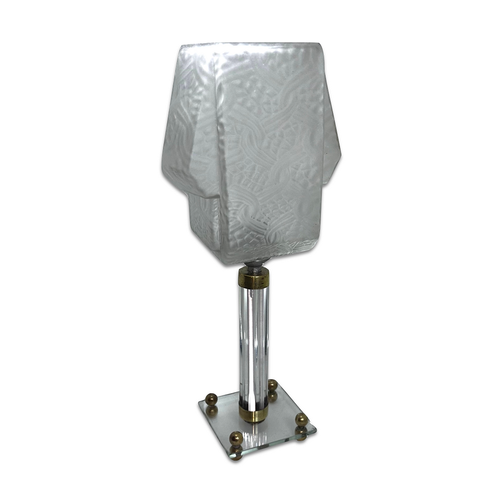 Thumbnail: 1930s French Art Deco Skyscraper Table Lamp.