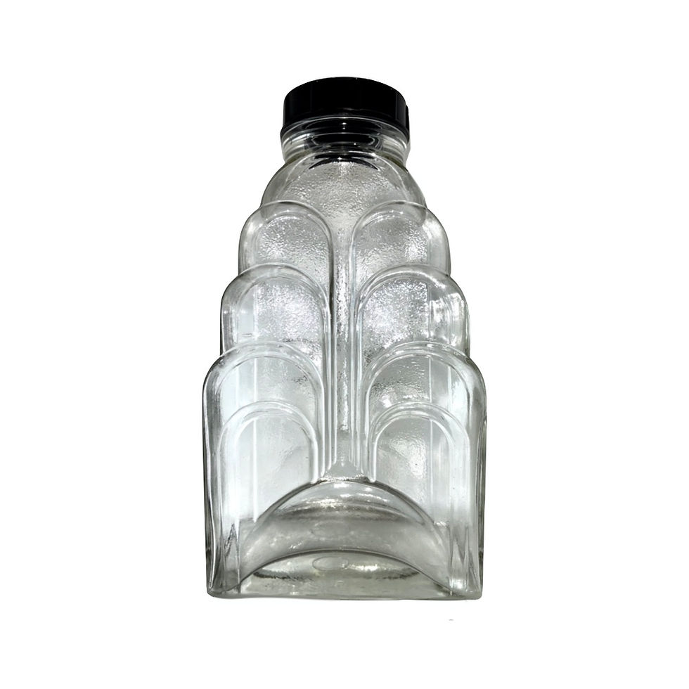 Thumbnail: Set of 3 Original 1930s Art Deco Glass Candy Jars.