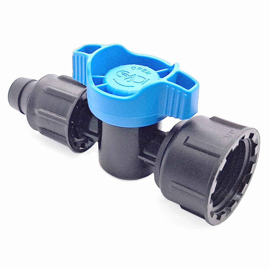 Valvola a cilindro femmina con ghiera d.3/4"-tape
