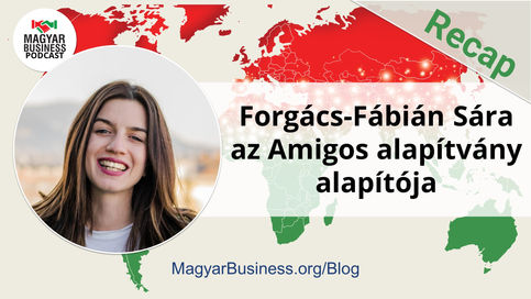 Forgács-Fábián Sára az Amigos alapÃtvány alapÃtója