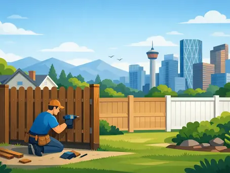 Residential Fence Installation Calgary