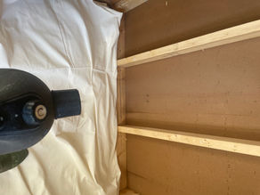 宮城県仙台市泉区2階クローゼットカビ除去