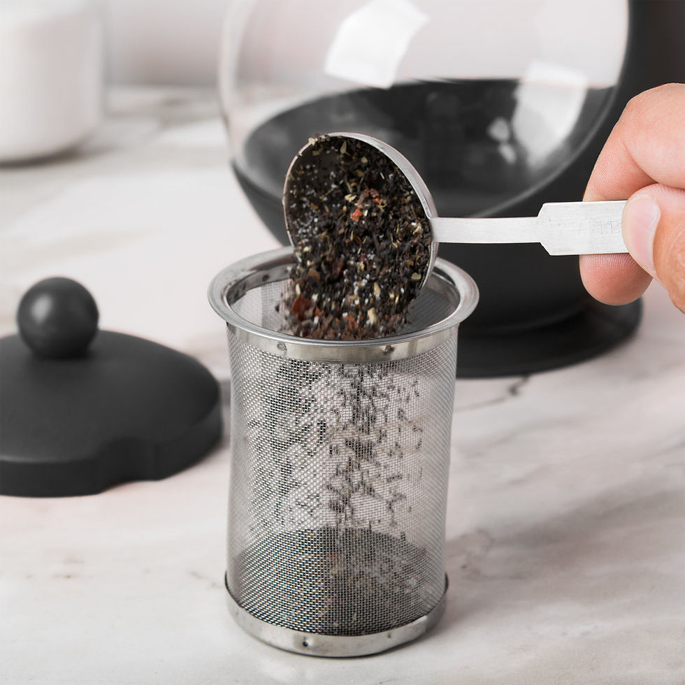 Thumbnail: 25 oz. Tempered Glass Tea Pot Infuser with Stainless Steel Basket