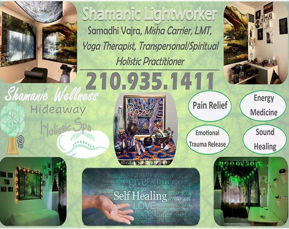 Modern Shamanism / Light worker / Healer / Misha Carrier / Transpersonal Coach