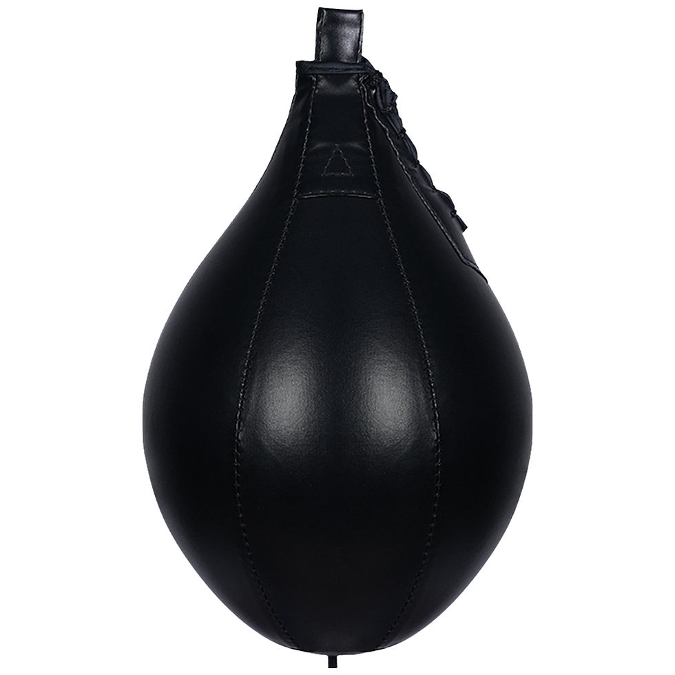 Miniatura: Bola de Velocidade para Boxe / Saco de Pancadas Suspenso em Couro PU – Bola de R