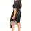 Thumbnail: Fringe Hem Ruched Bodycon Dress