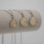 Pendentif avec pièce de 10 Centimes Marianne – face République Française