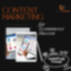 Content marketing for ecommerce