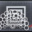 Thumbnail: Bubbles - 1.5" Tech Grip Custom Flow Fans , Practice Fans, Day fans, Tech Fans, 