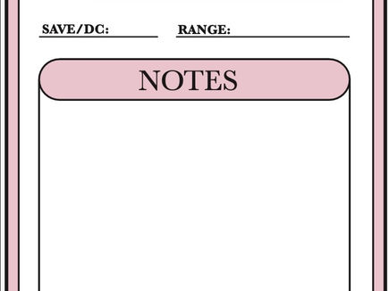 Pink item card