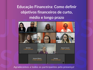 Grupo RHTI debate planejamento financeiro de curto, médio e longo prazo