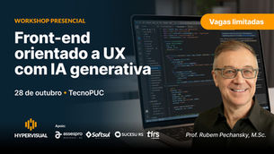 IA generativa aproxima design e desenvolvimento de interfaces em novo workshop da Hypervisual