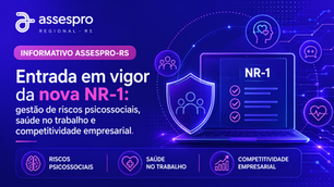 Entrada em vigor da nova NR-1: gestão de riscos psicossociais, saúde no trabalho e competitividade empresarial
