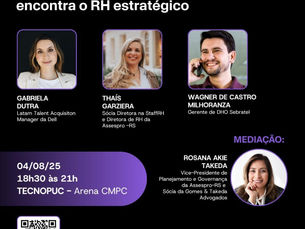 Assespro-RS apoia nova edição do Technow Talks, que debate a integração entre TI e RH estratégico