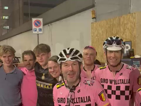 Will Jackson Moore and his team Giro d'Willtalia