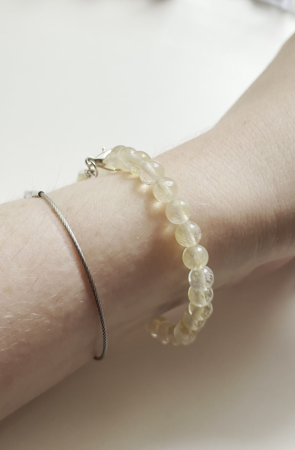 Miniaturbild: Citrin Armband - Honey 