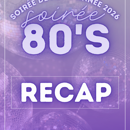 Retour sur notre Soirée 80’s : une fin d’année haute en couleurs !
