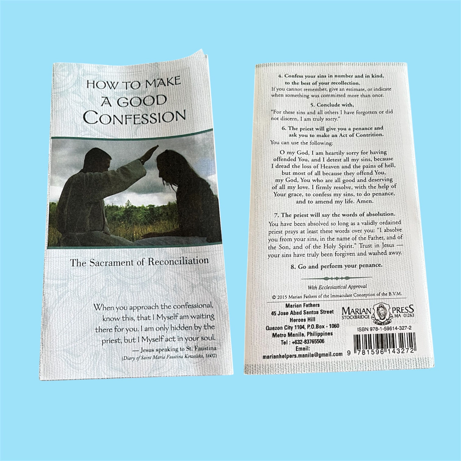 How to Make a Good Confession (Mini Booklet)