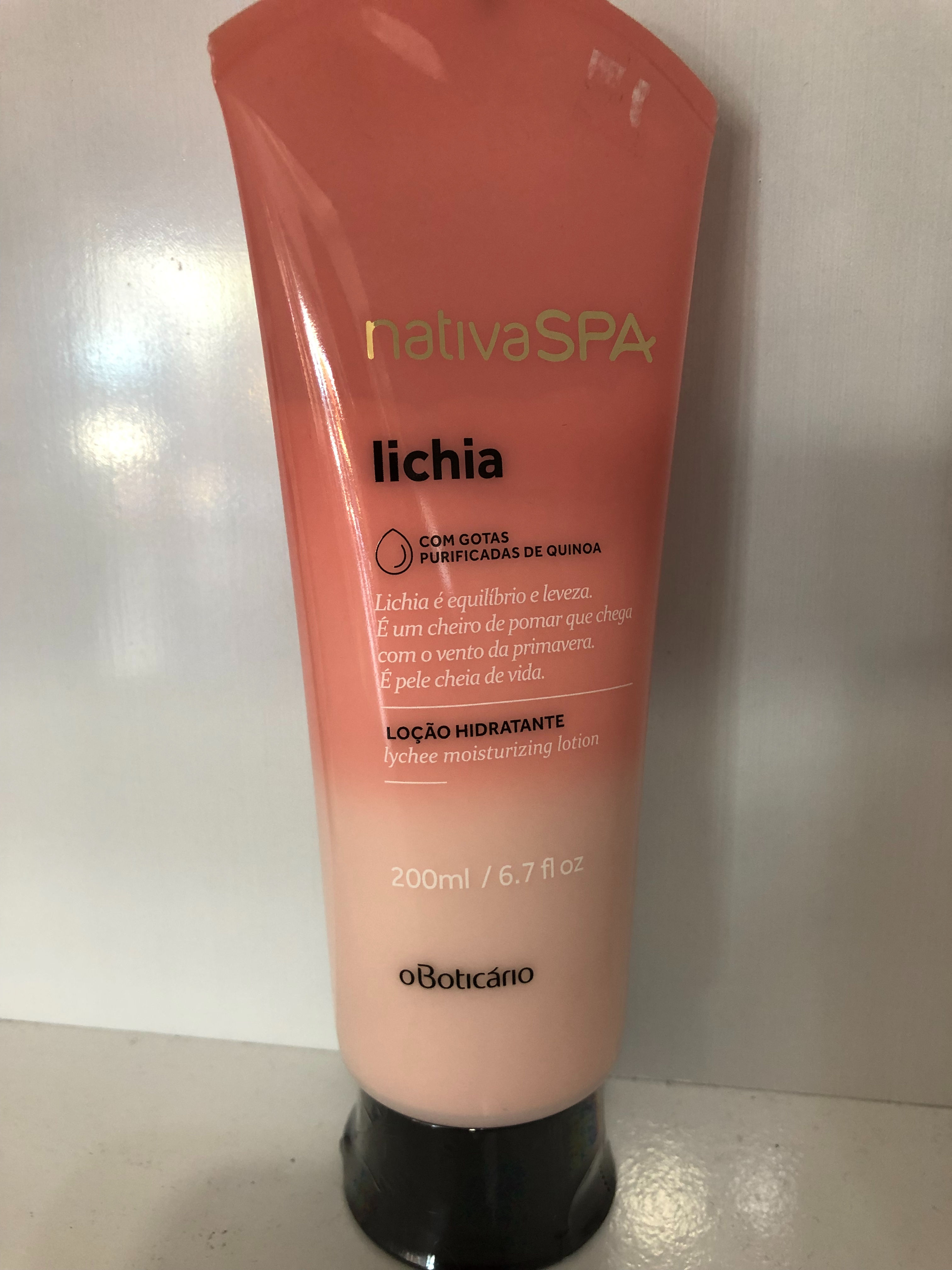 Loção Hidratante Nativa Spa Lichia