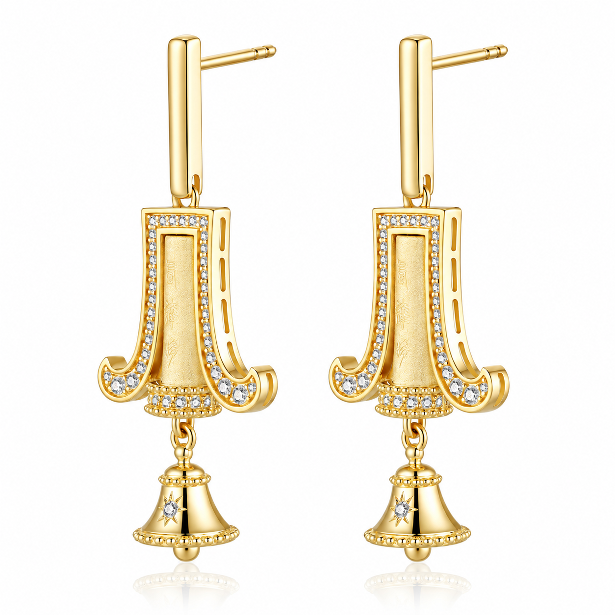 Shambala Single-Tier Earrings
