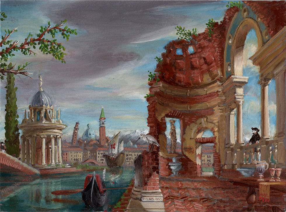 imaginary view of Venice