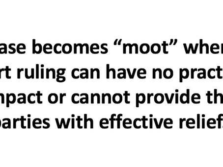 ChromaDex Moots the Patent Claim
