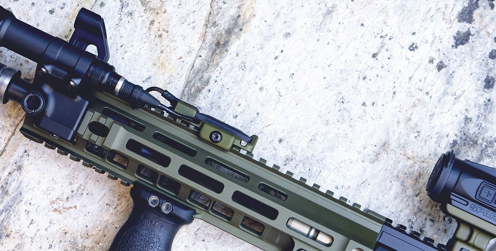 Thumbnail: Surefire ST07 pressure switch mounts, M-Lok and Picatinny. Made in the USA