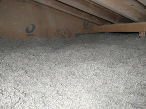 倉敷市にて新築のセルローズファイバー断熱