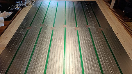 【DIY】床暖房の上に杉の無垢フローリングを張る